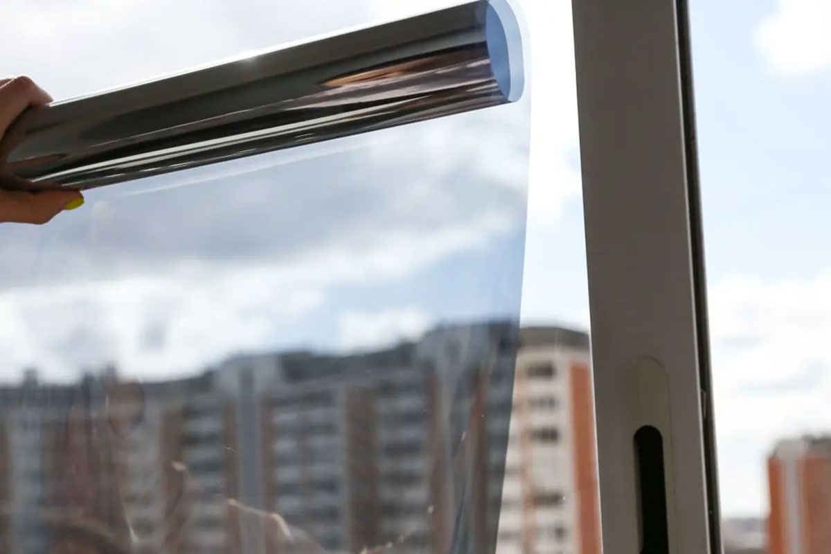 Applying certain films to windows can retain warmth in winter, and reflect the sun's rays in summer; both helping to reduce your energy consumption. Privacy films can also be applied.